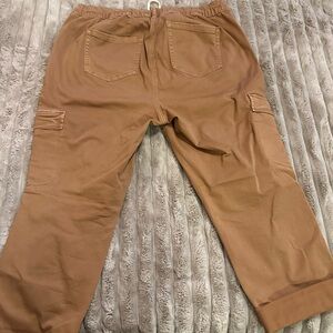 Women Brown Cargo Pants